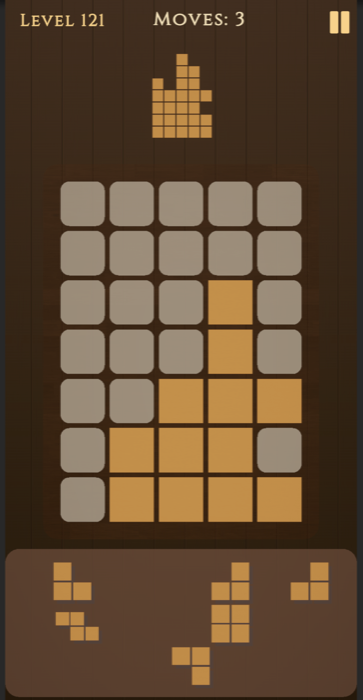 WoodIt gameplay on an expert-difficulty level